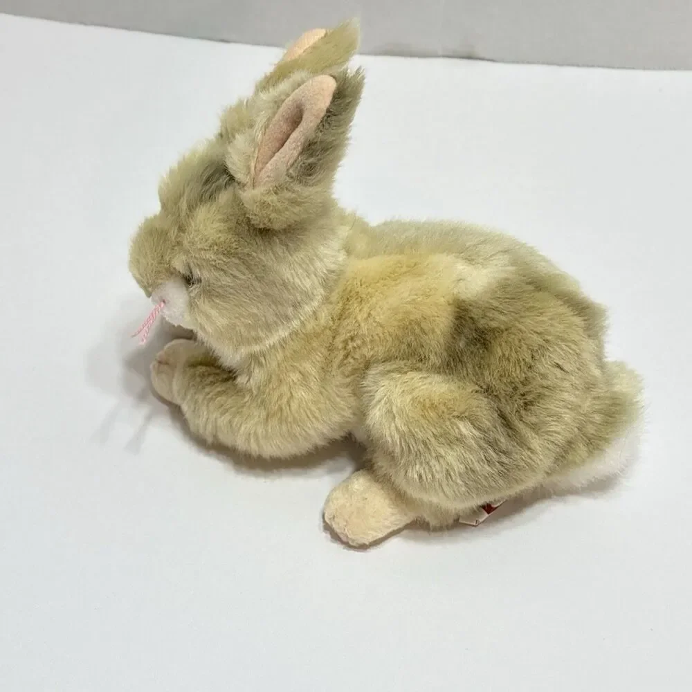 TY 2004 Beanie Baby BINSKY THE SOFT TAN BUNNY RABBIT 7